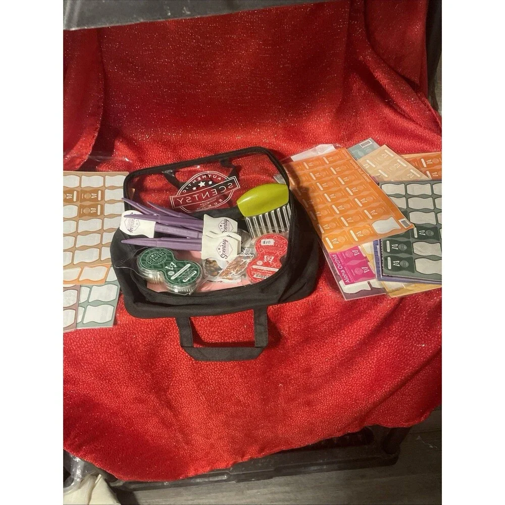 Scentsy Consultant Supplies Lot Spatulas Samples Bag Pods